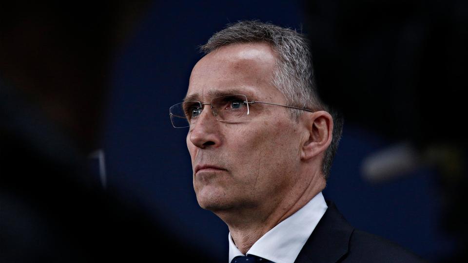 Stoltenberg gives press conference ahead of NAC Ministerial meeting in Bucharest