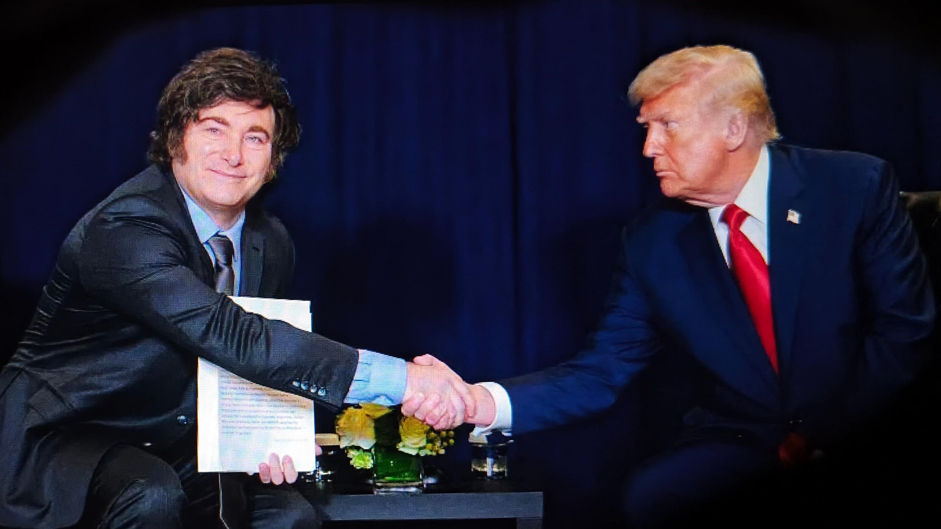 ?  Live: Trump welcomes Milei to White House