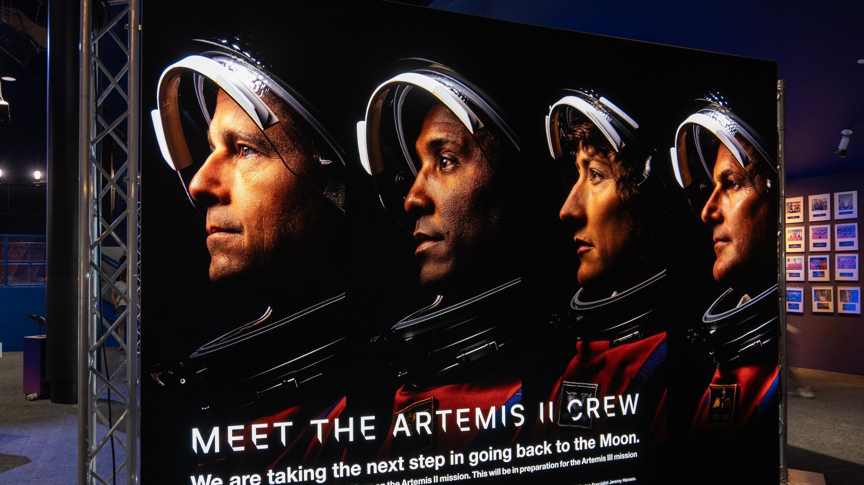 ?  Live: Artemis II crew brief media after historic return