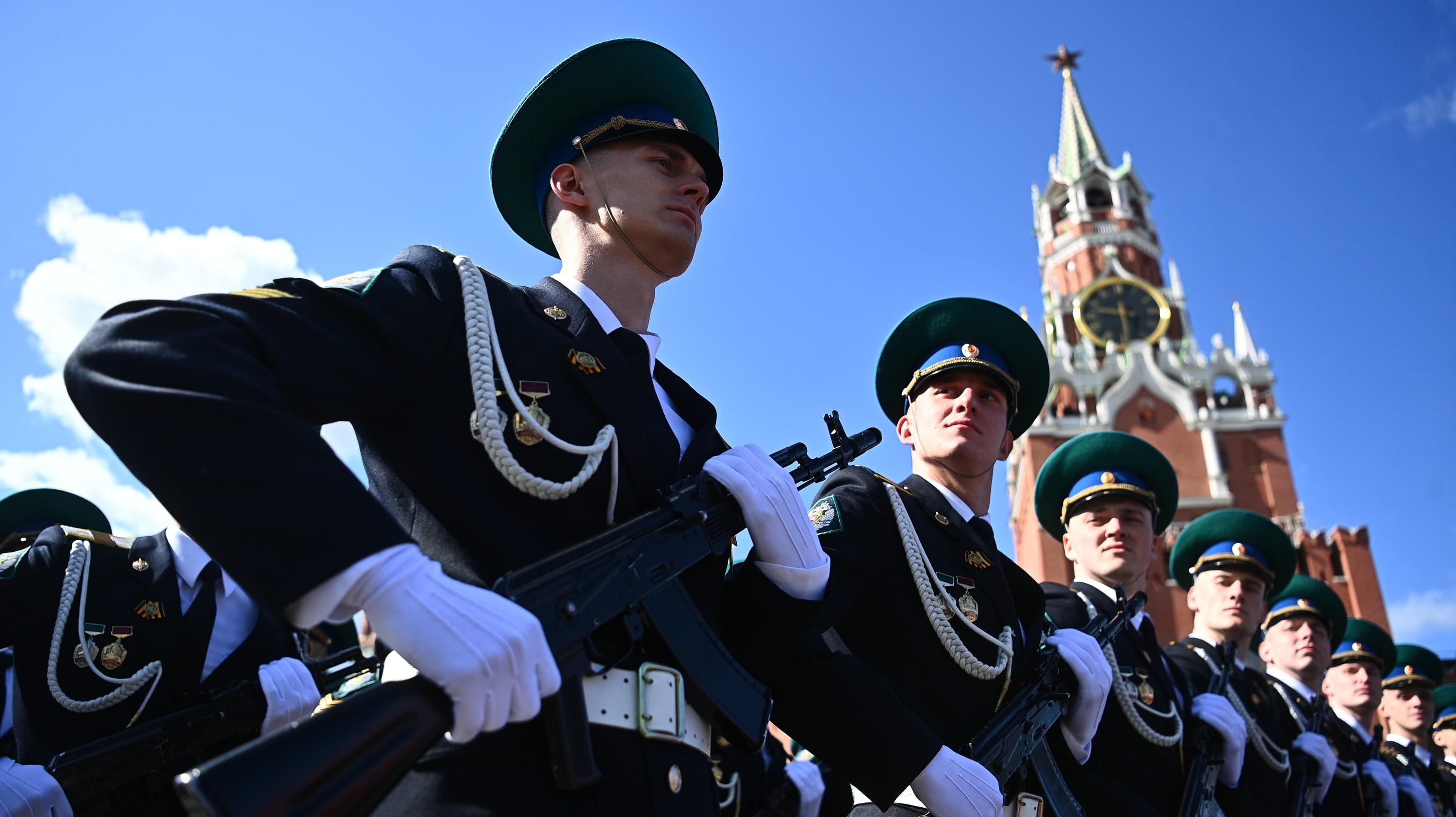 ?  Live: Victory Day Parade from Moscow – Multilingual Coverage (Feed B: Russian, English, Arabic, French, German) (LOGO)