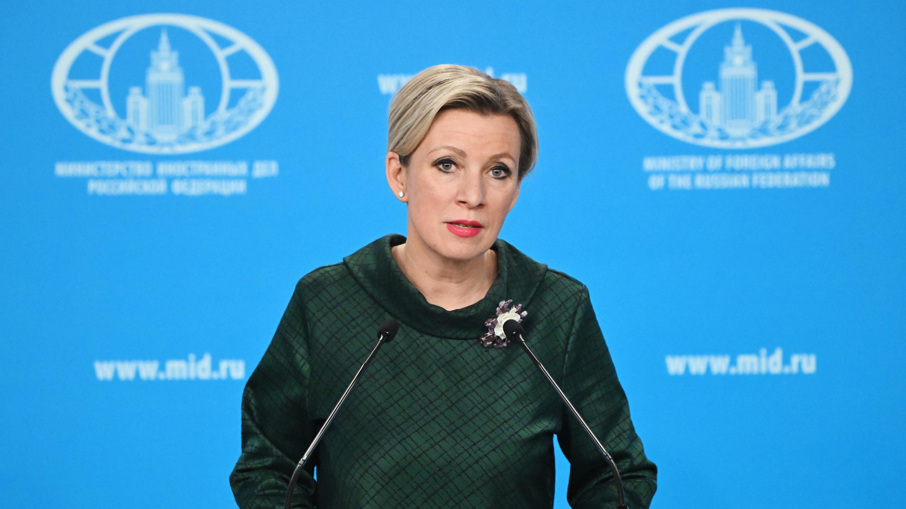 ?  Live: Russian MFA spokesperson Zakharova holds weekly briefing