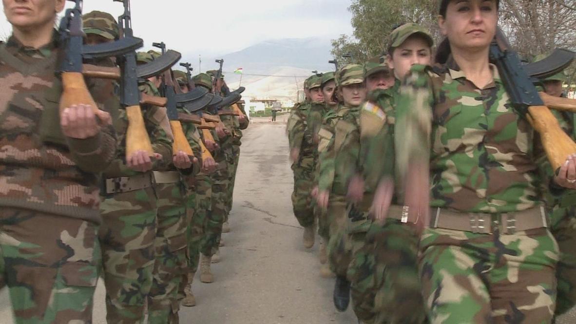 Iraq: Kurdistan's first female fighters, 'Battalion 106'