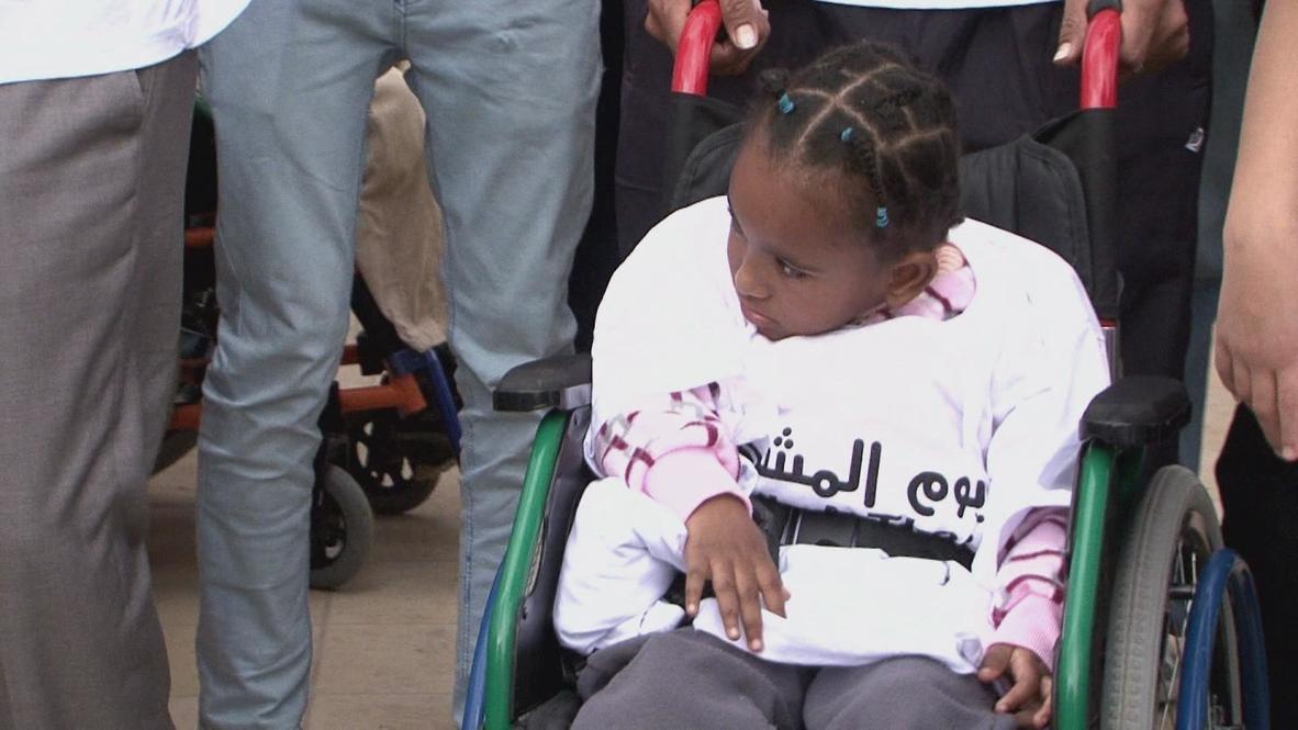 State of Palestine: Jericho marches for disabled children