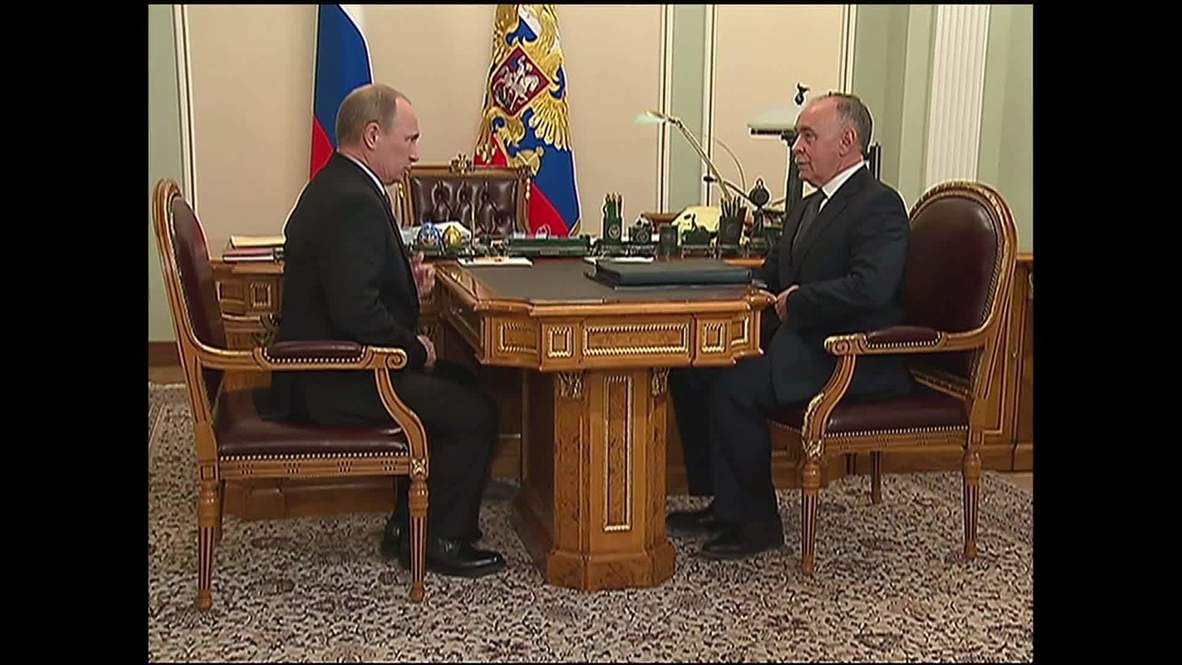 Russia: Vladimir Putin discusses the issue of drug control