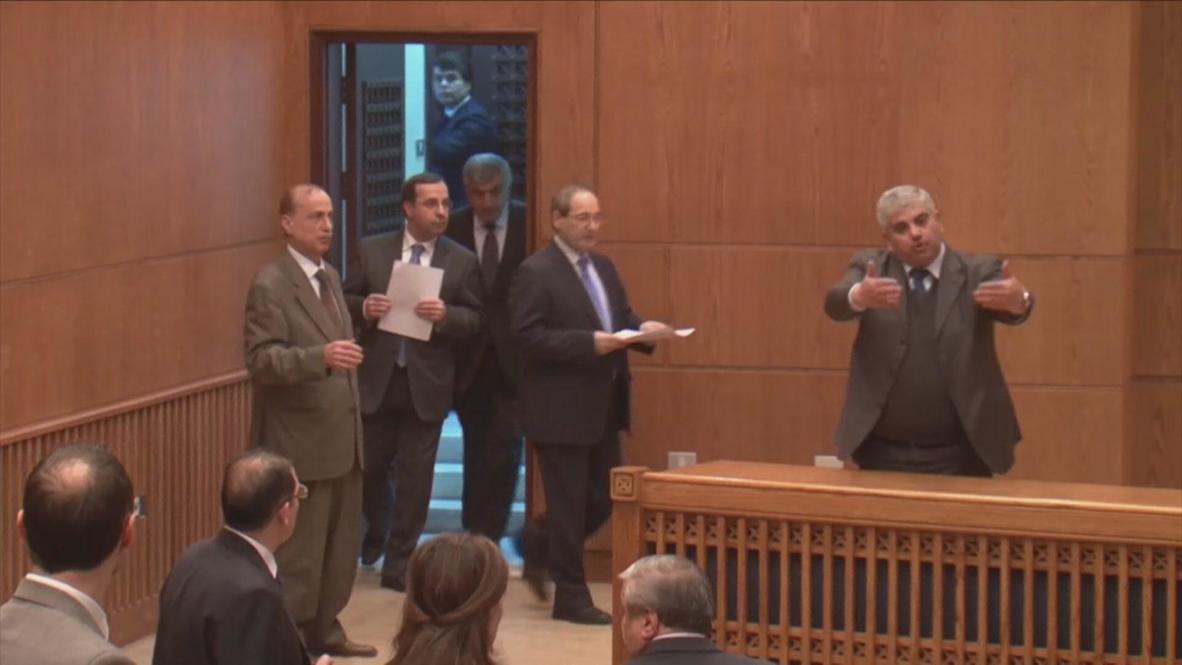 Syria: Foreign minister blames Arab countries for giving rebels chemical weapons