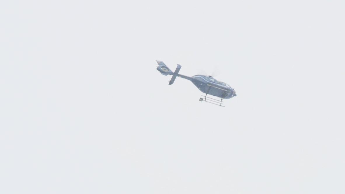 Germany: Police helicopters crash at Berlin Olympic Stadium