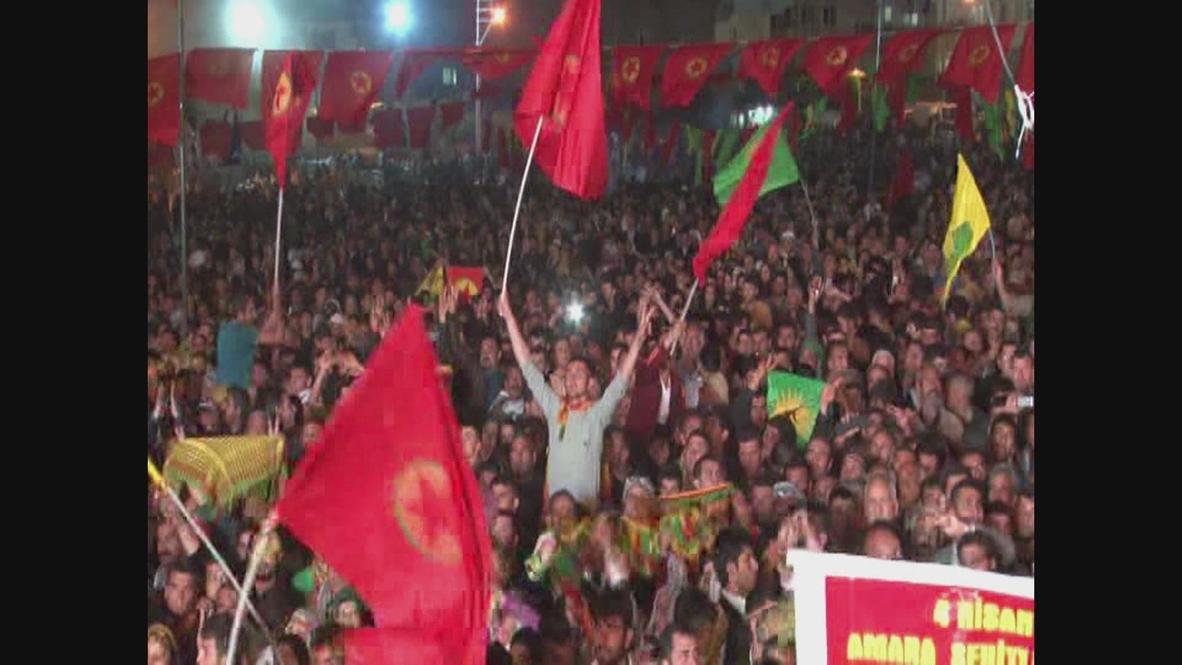 Turkey: PKK hold party for jailed leader's birthday
