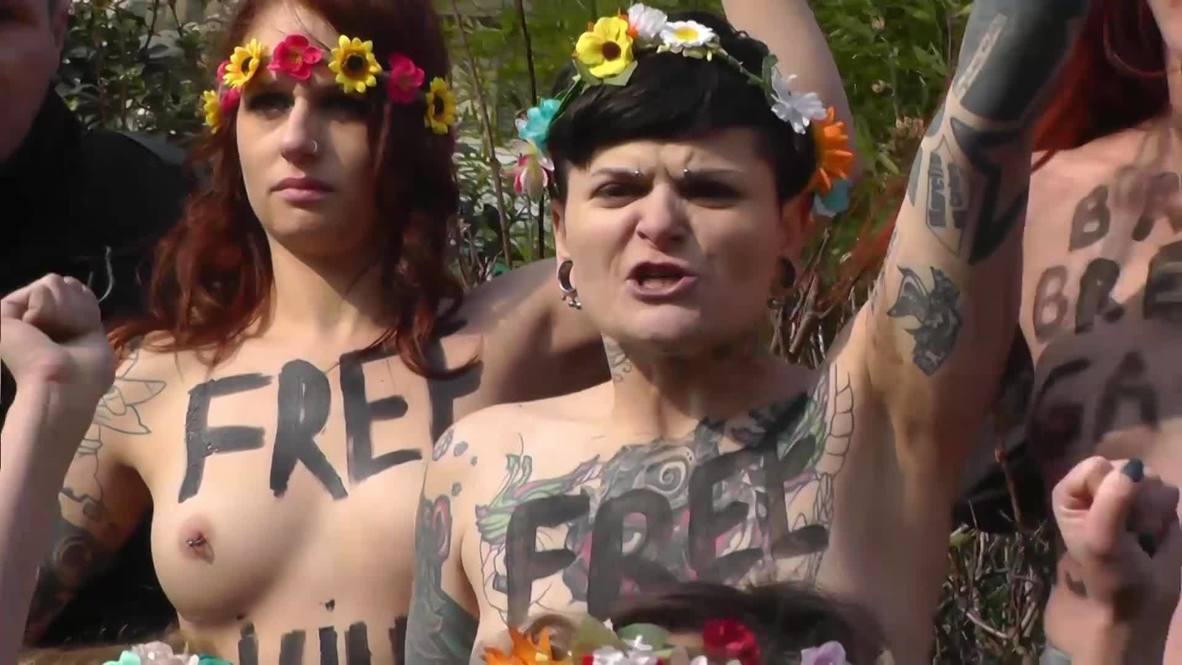 France: Topless warriors wage global assault *Explicit*