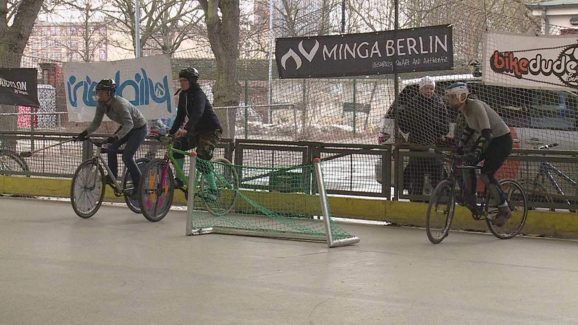 Germany: Pedal power pushes bicycle polo all the way to Berlin