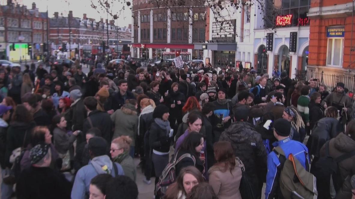 UK: Thatcher’s death greeted by jubilant crowds in London
