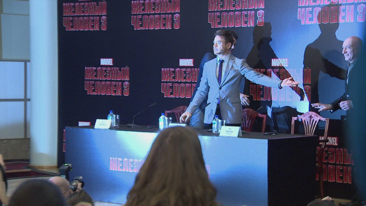 Russia: Lift off with Iron Man 3