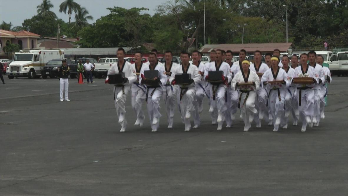 Nicaragua: Taiwanese black belt cadets get their kicks in Nicaragua