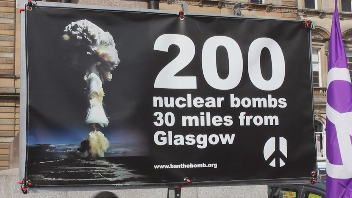 UK: Thousands rally demanding nuke-free Scotland
