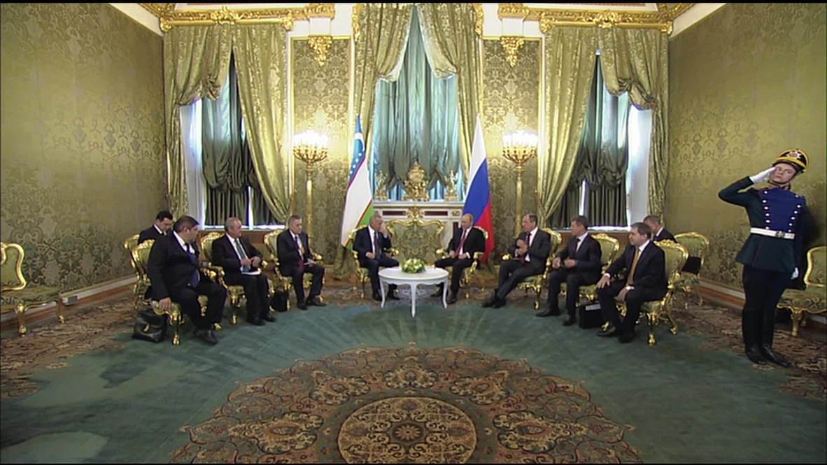 Russia: Moscow hosts Uzbek President Karimov