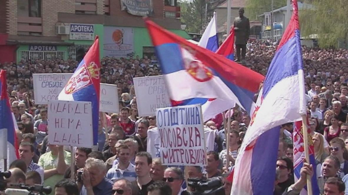 Serbia: Serbs in Mitrovica say no to Kosovo agreement