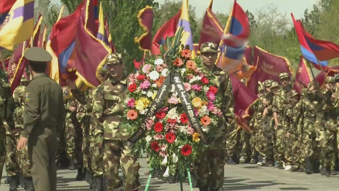 Armenia: Thousands flock to mass killing memorial