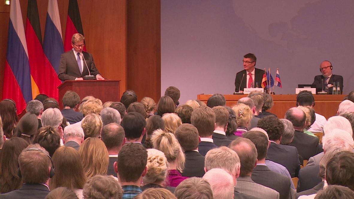 Germany: Westerwelle warns Russia to respect NGO autonomy