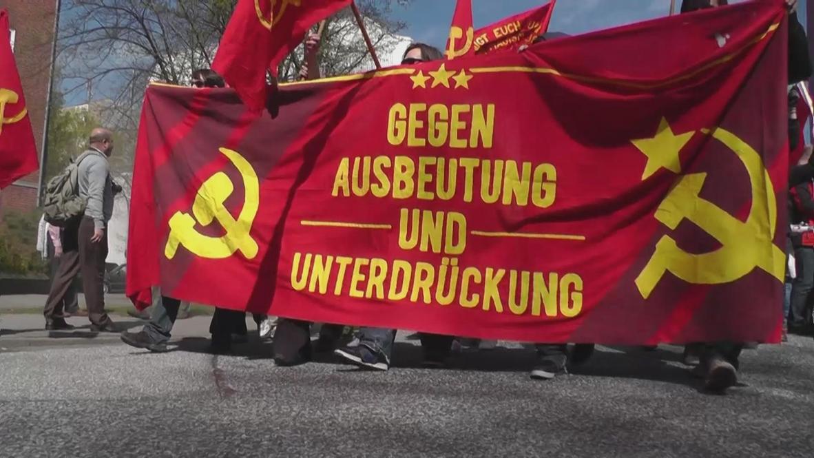 Germany: Southern solidarity in Hamburg May Day marches