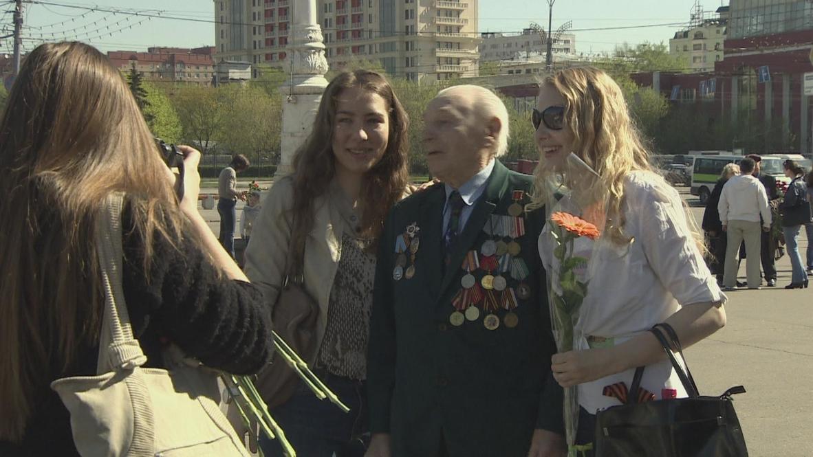 Russia: Veterans honoured in Moscow on Victory Day
