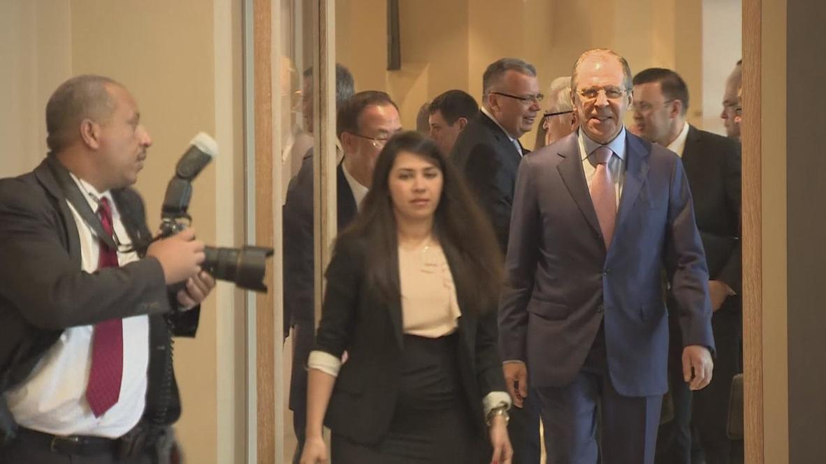 Russia: All work and no swimsuit for UN's Ban Ki-Moon