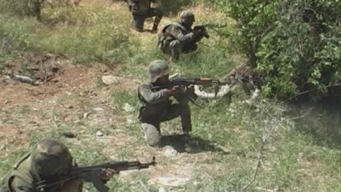 Syria: Deadly clashes as army attempts to break opposition stronghold WARNING: GRAPHIC CONTENT