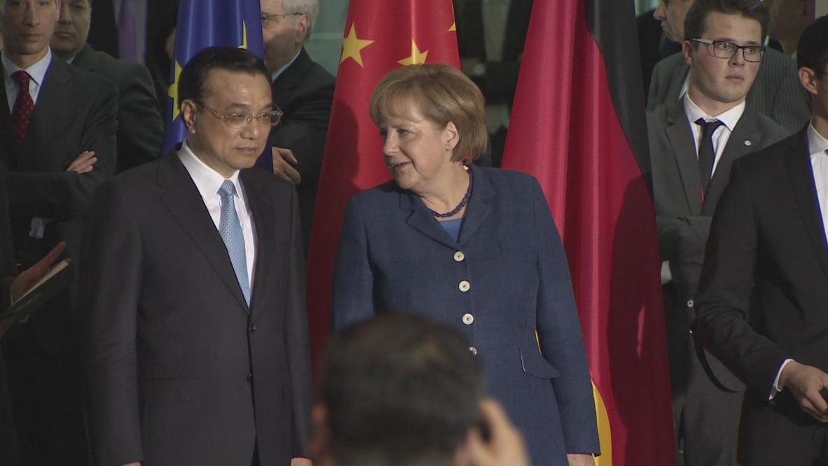 Germany: EU-China trade war on the agenda as Chinese Premier comes to Berlin