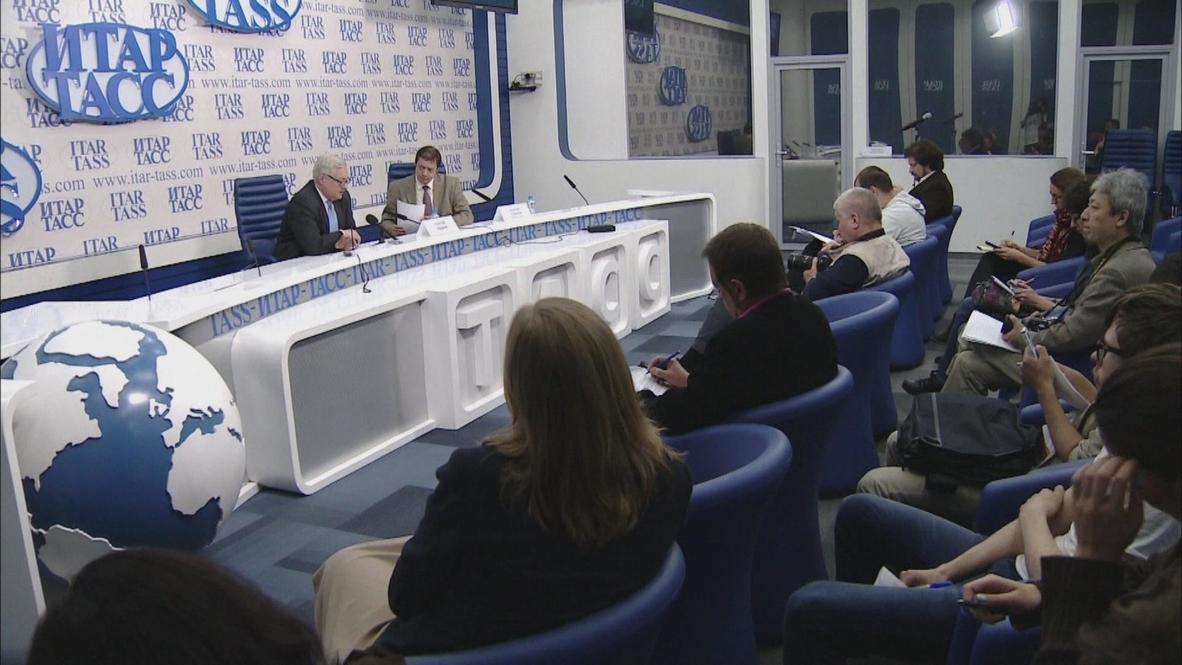 Russia: Ryabkov decries EU "double standards" over Syria arms supplies