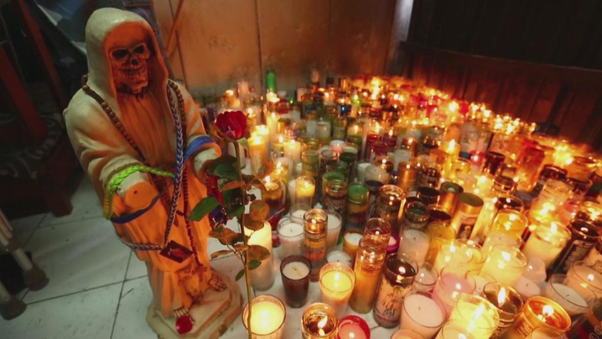 Mexico: Worshipping of 'blasphemous' Holy Death saint continues
