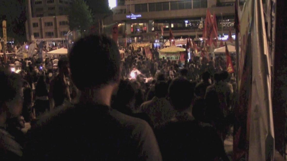 Turkey: Gezi Park occupation holds fast