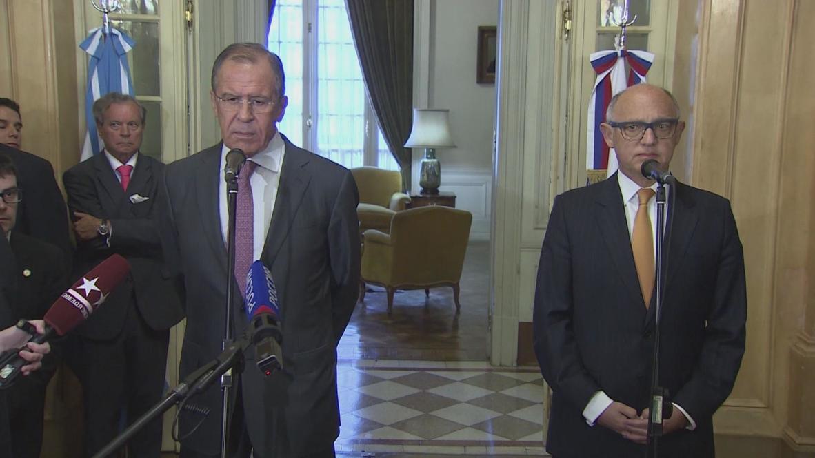 Argentina: Russian FM talks money and tech in Buenos Aires