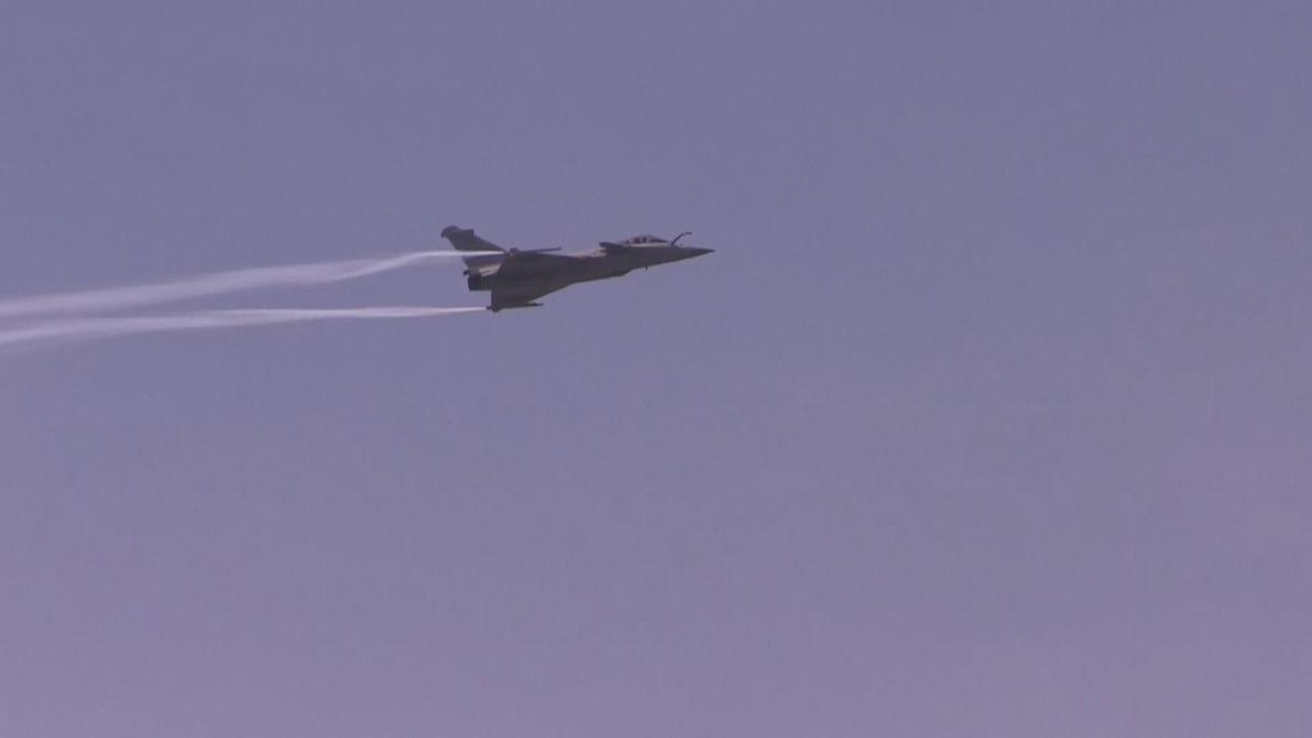 France: Stunts and speed on first day of 50th Paris Air Show