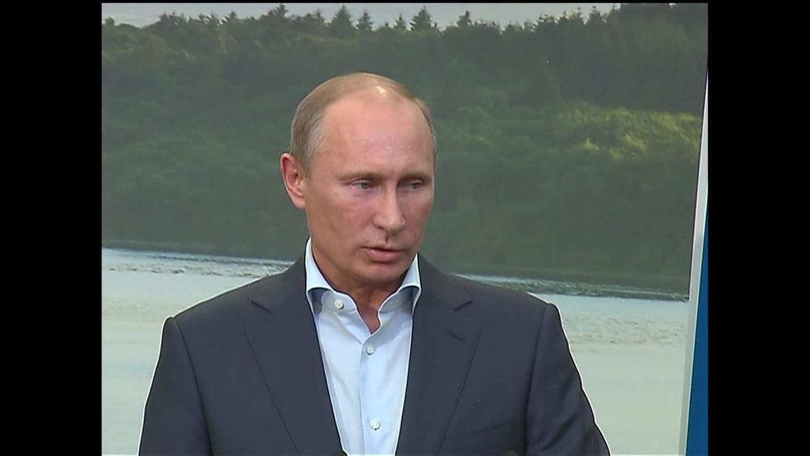 UK: Many in the Syrian opposition are like the Woolwich murderer, says Putin