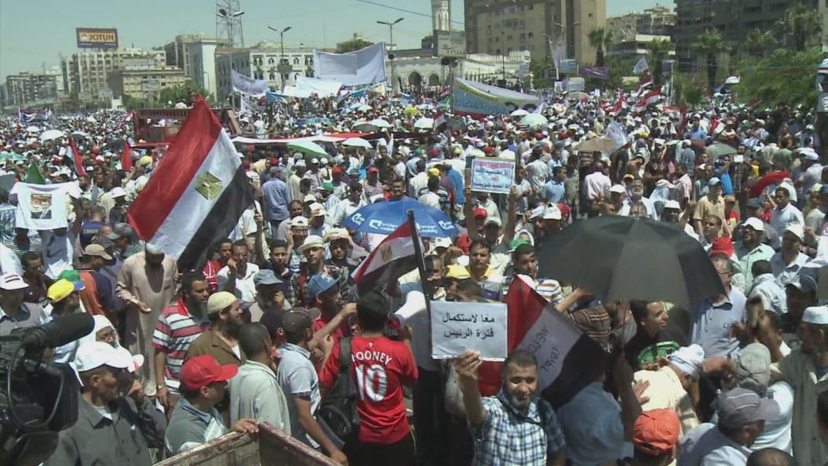 Egypt: Islamist rally boosts Morsi amid anti-government protest fears