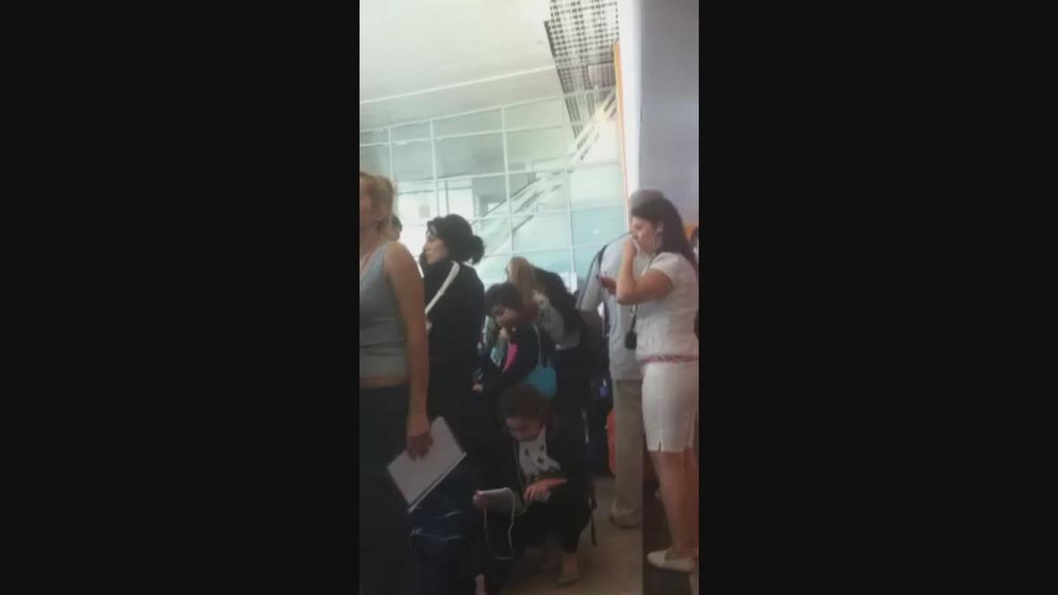Russia: Crowds boarding at gate, but where's Snowden?