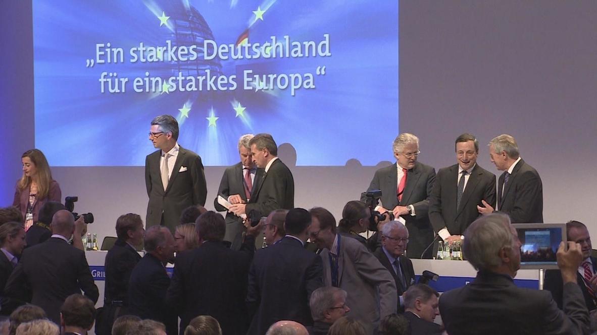 Germany: ECB's Draghi pushes German style structural reforms