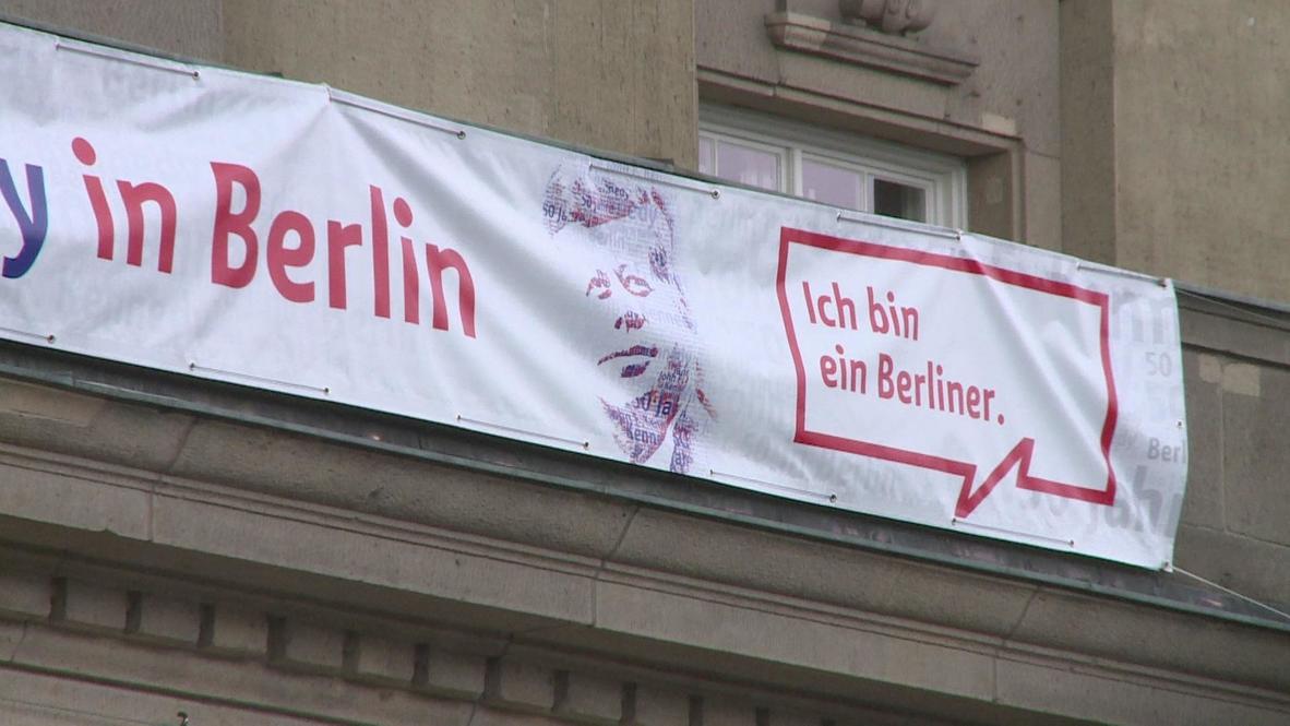 Germany: 50 years since JFK's "Ich bin ein Berliner"