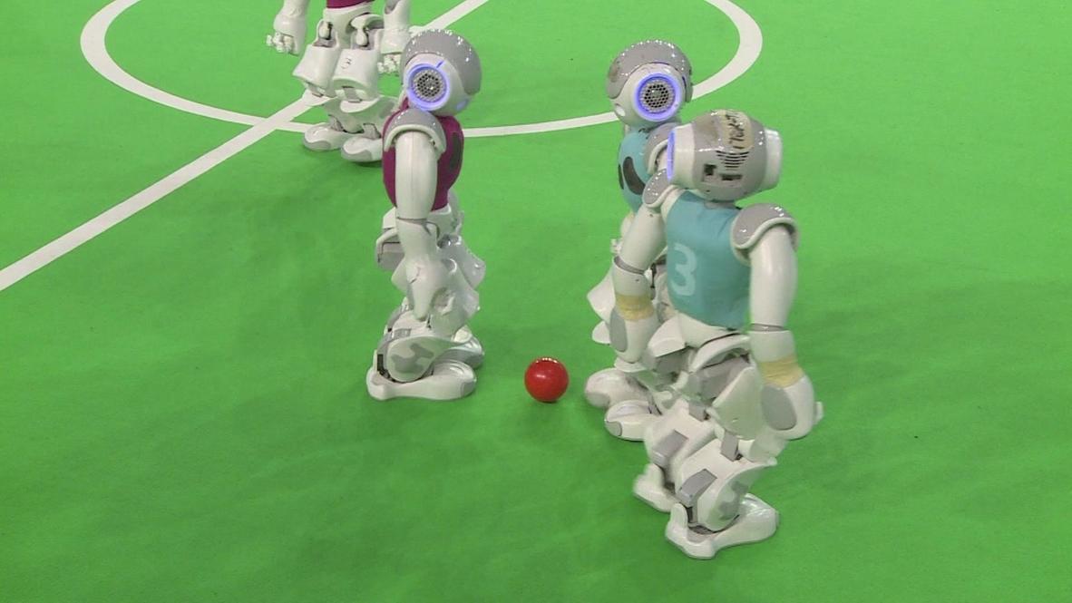 Netherlands: Age old game of football gets futuristic makeover