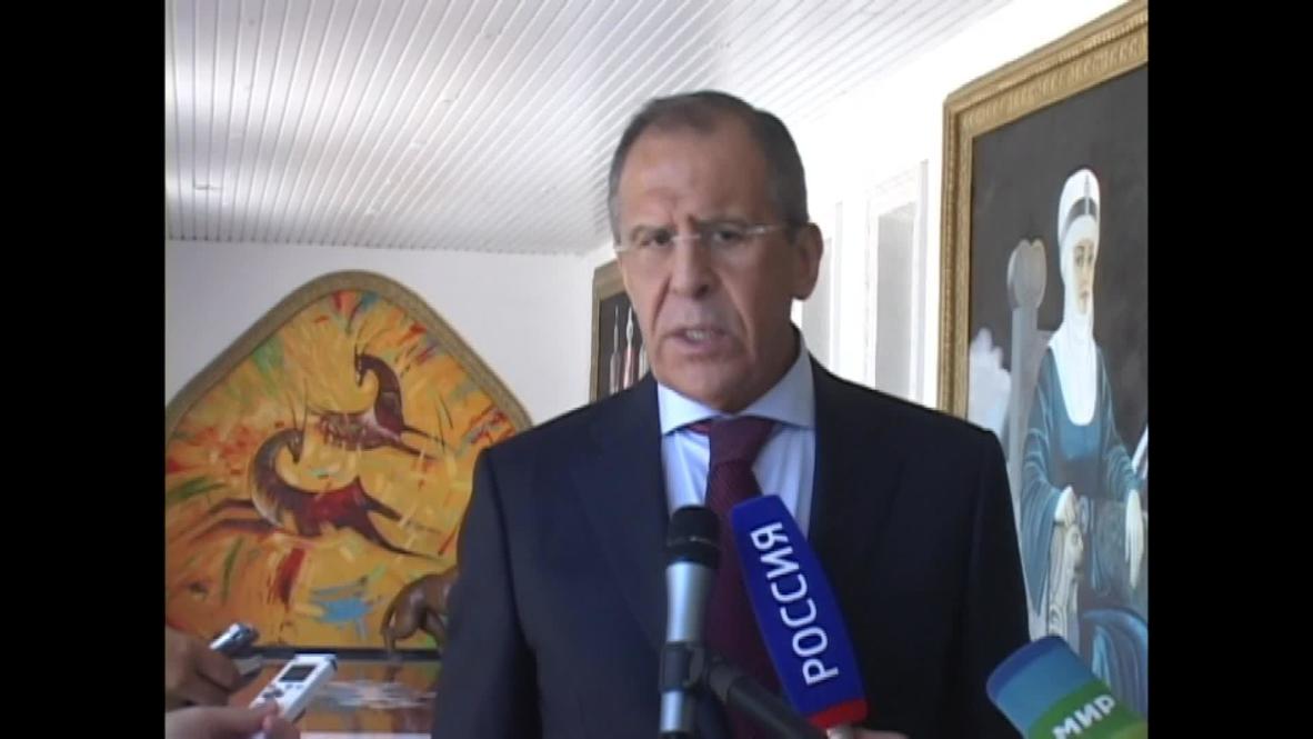 Kyrgyzstan: Lavrov says Snowden will have to apply for asylum