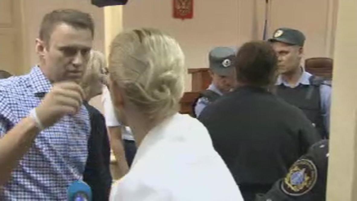 Russia: Anti-corruption activist Navalny gets five years