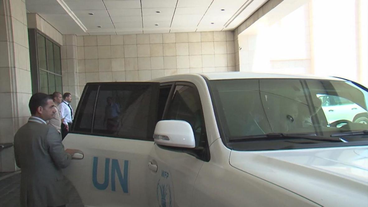 Syria: UN chemical weapons inspectors arrive in Damascus