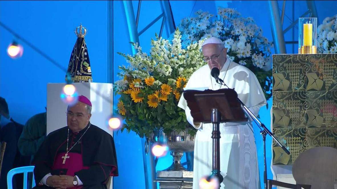 Brazil: Two million join Pope in all-night prayer vigil