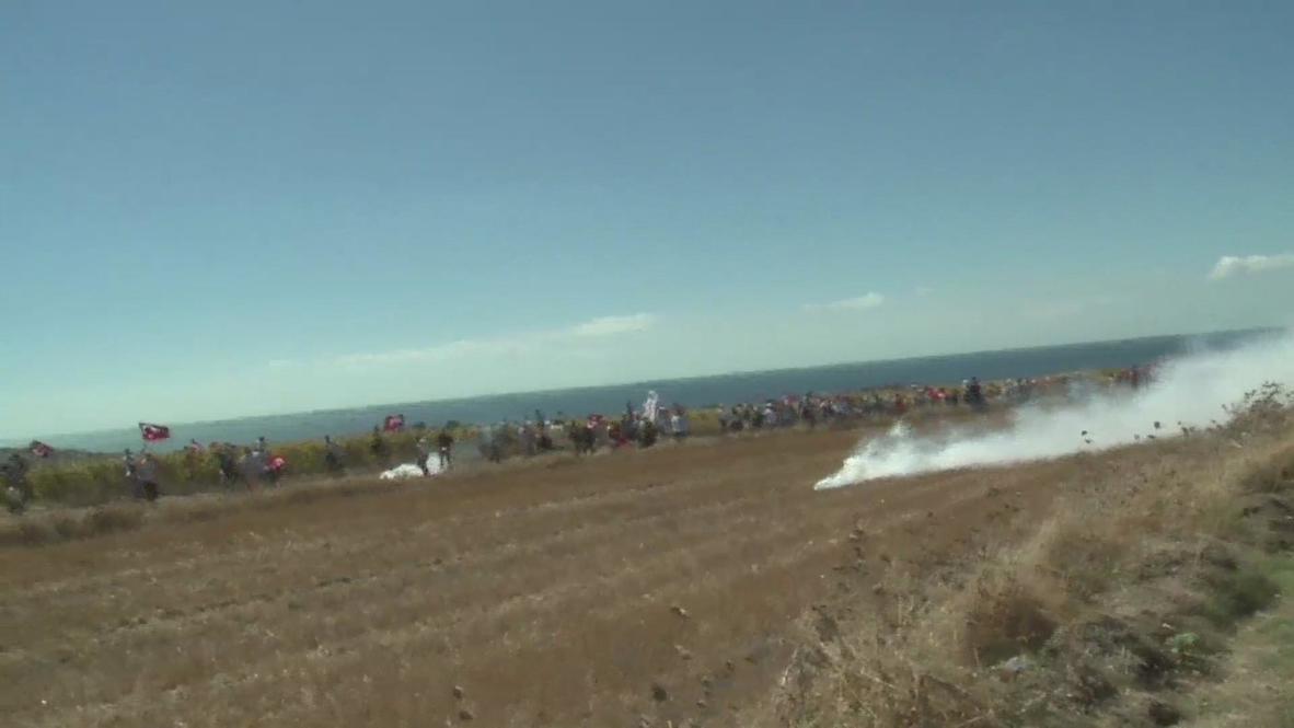 Turkey: Tear gas fired as clashes break at Ergenekon trial