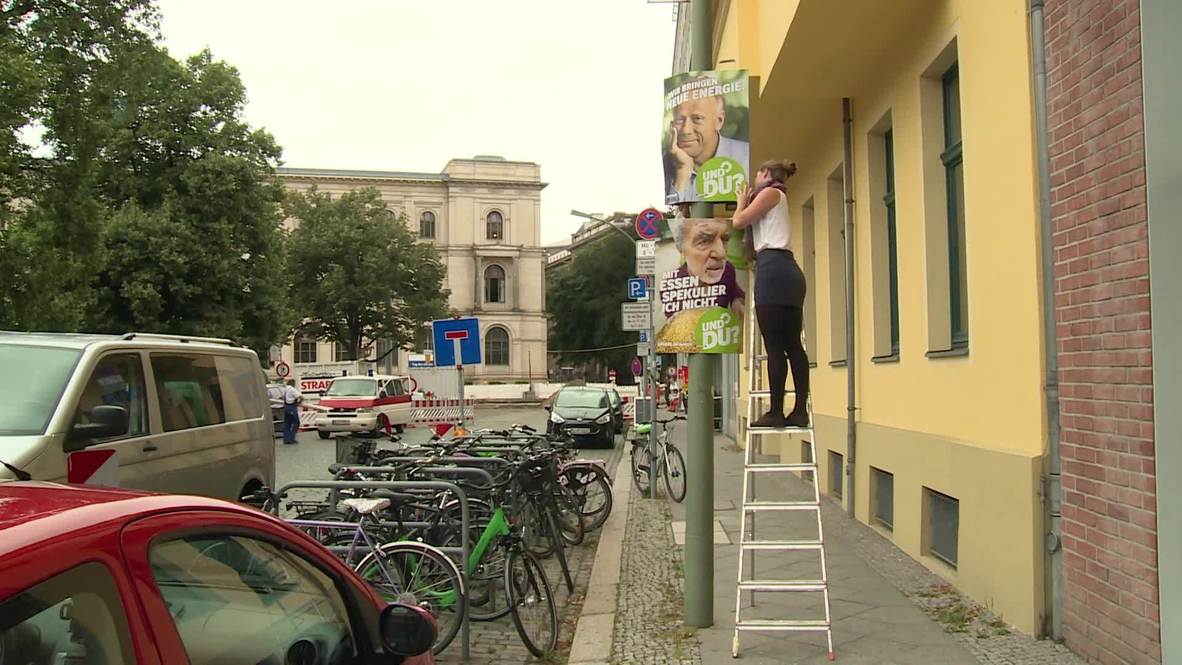 Germany: Posters plaster Berlin as election campaign kicks off