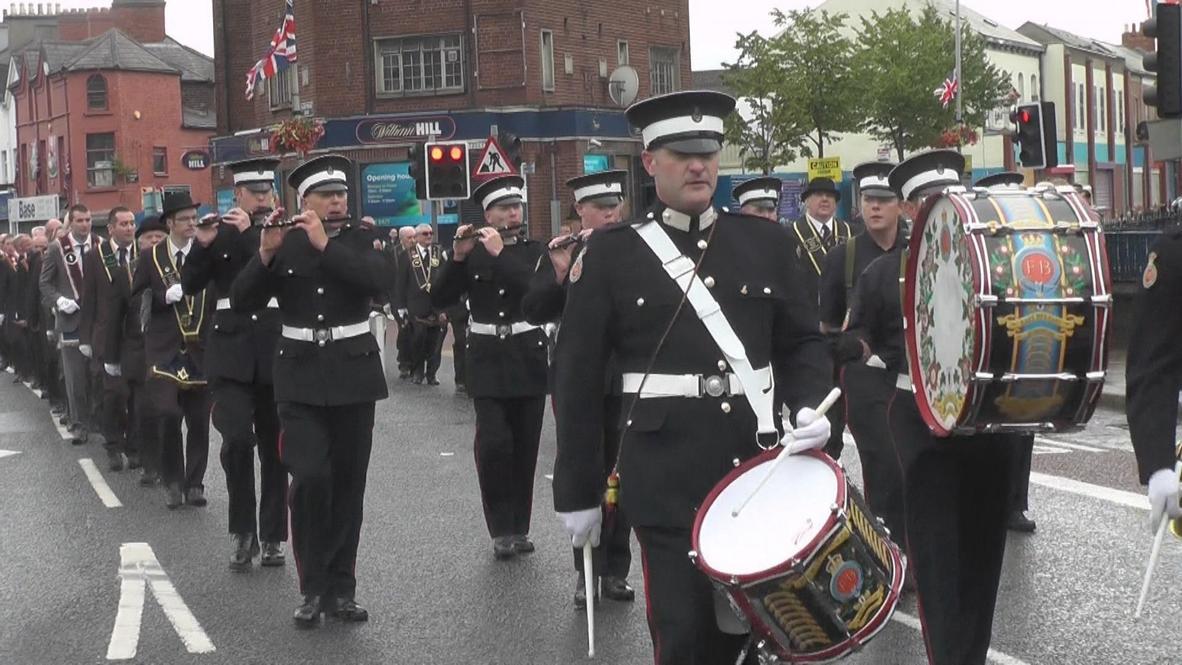 UK: Latest loyalist march hits Belfast