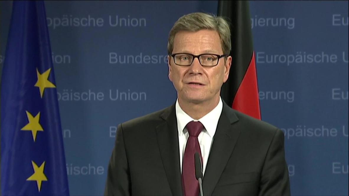 Belgium: Syria chemical weapons accusations 'grave' - Westerwelle