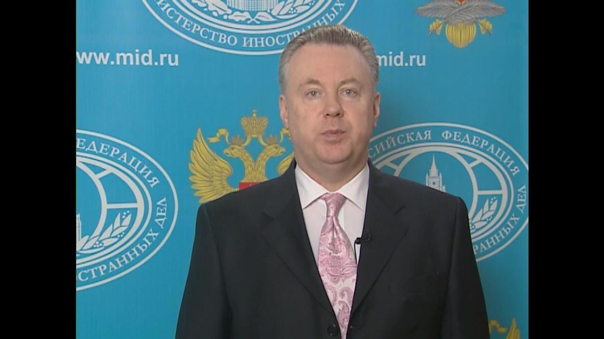 Russia: Moscow dismisses Assad involvement in chemical attack