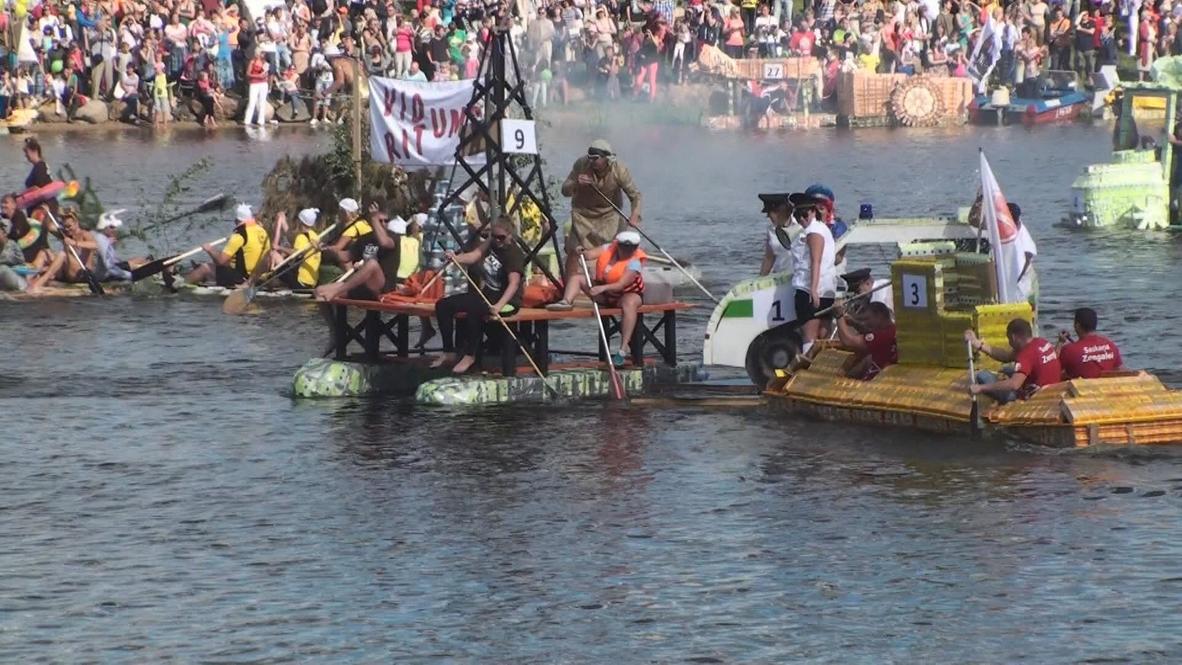 Latvia: Wacky and wet - Latvians put old milk cartons to better use