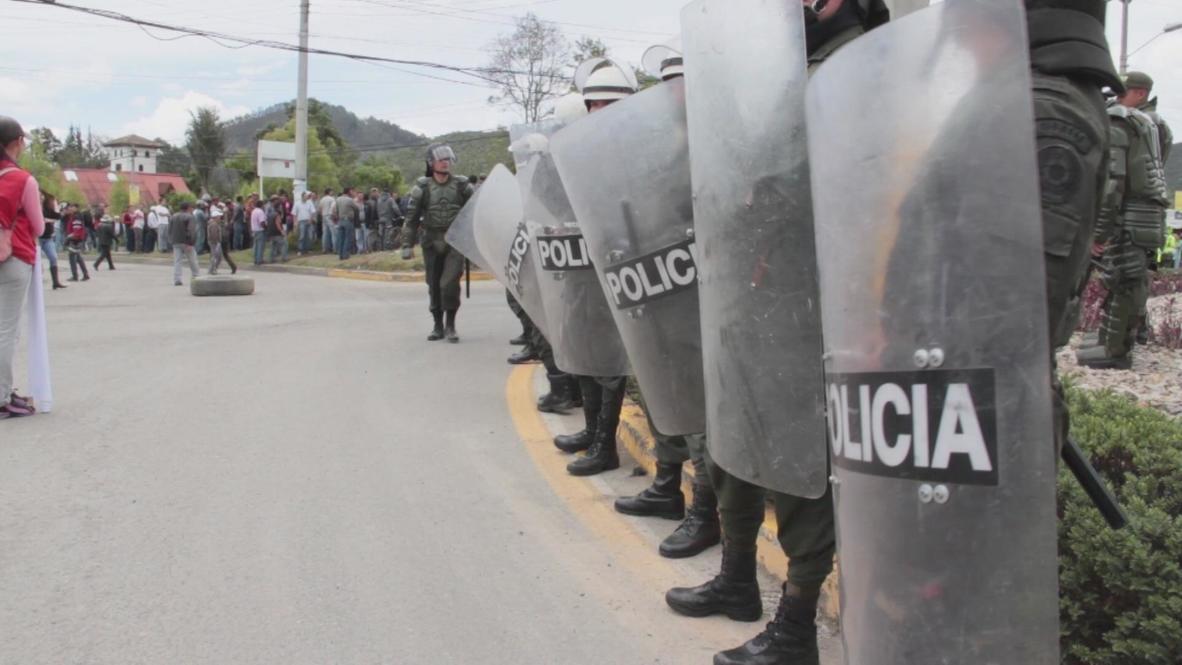 Colombia: The sixth day of protest met with the state's force