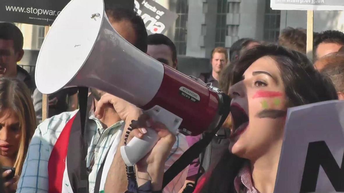 UK: Anti-war activists rally as Britain prepares intervention