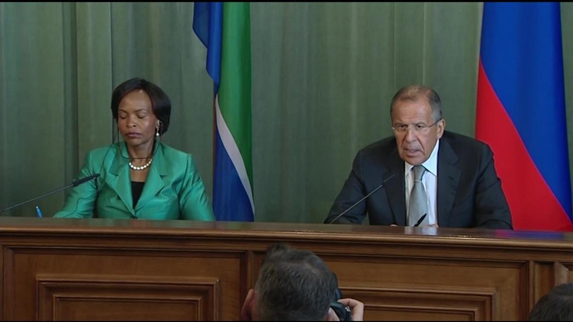 Russia: Lavrov - bombing won't make Syrian opposition more talkative